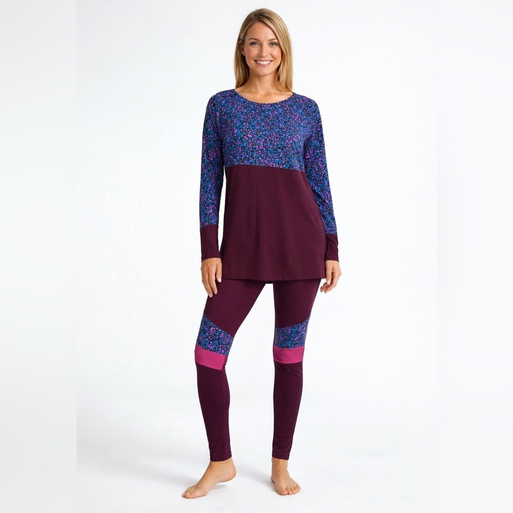 Lilly Pulitzer my favorite spot luxletic top and leggings xl l